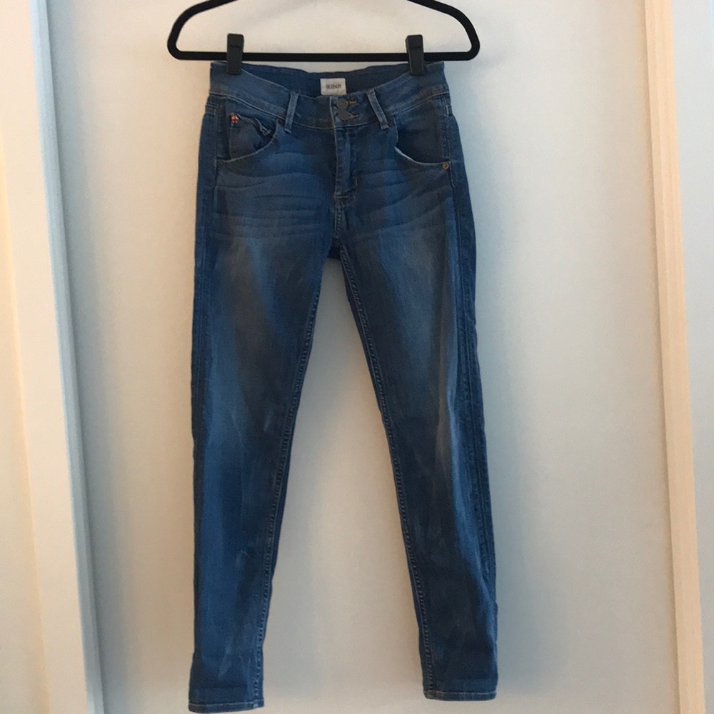 Hudson Collin Flap Skinny Ankle Jeans